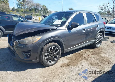 2016 Mazda Cx-5 Grand Touring z USA, uszkodzony, nr VIN JM3KE2DY0G0679727